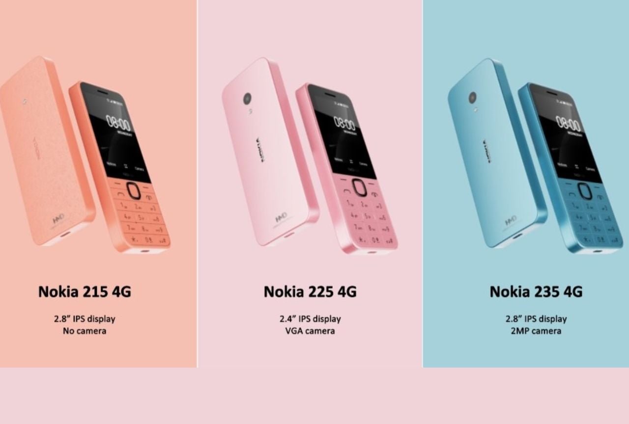 Nokia 215 4G, Nokia 225 4G, Nokia 235 4G