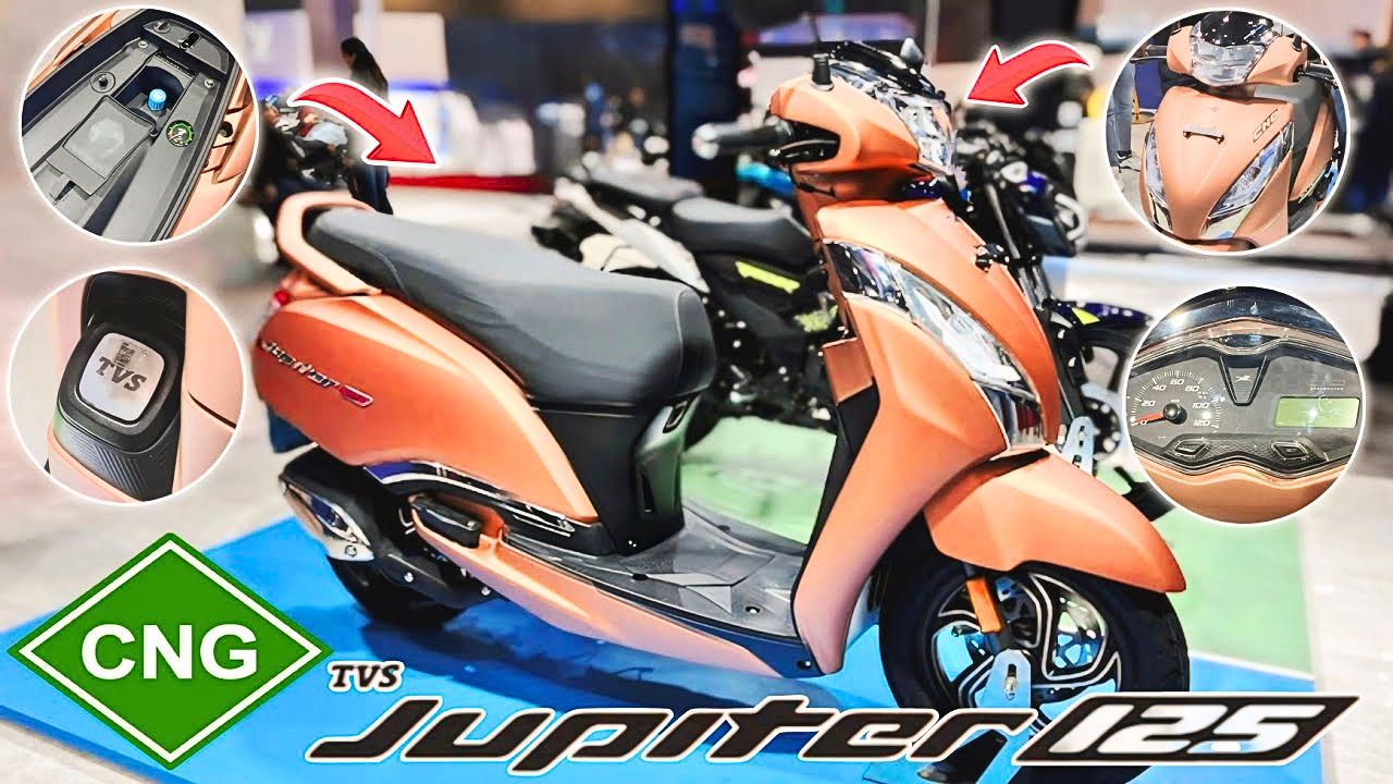 TVS Jupitor CNG