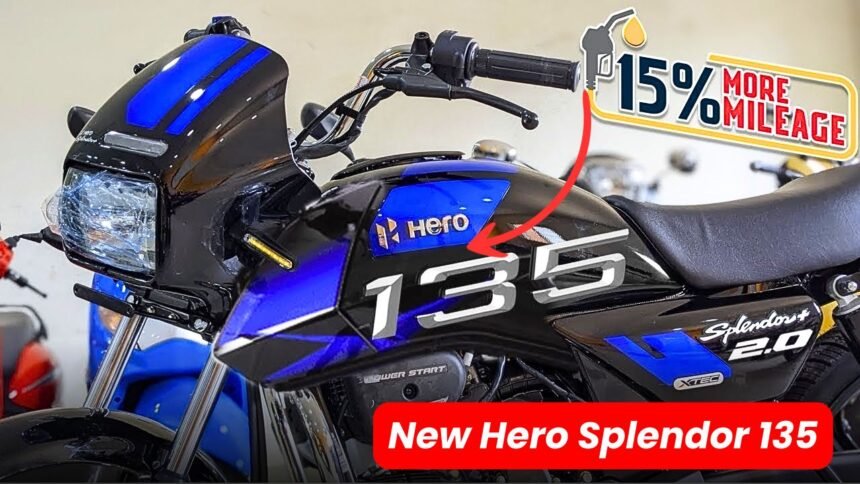 New Hero Splendor 135